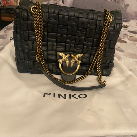 Pinko Handbags - Pinko large love weave bag
